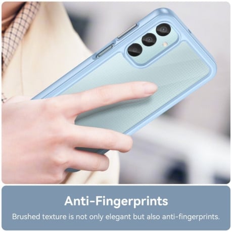 Протиударний чохол Colorful Acrylic Series для Samsung Galaxy M15 - синій