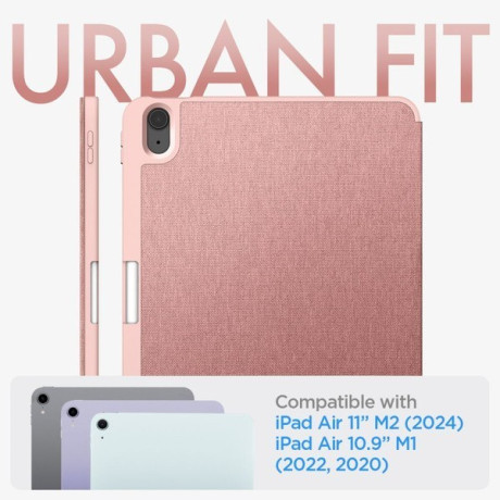 Оригинальный чехол Spigen Urban Fit для iPad Air 10.9' - Rose Gold