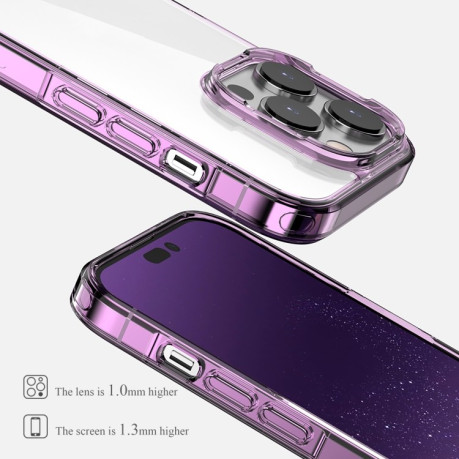 Противоударный чехол iPAKY Aurora Series для  iPhone 14 Plus - прозрачный