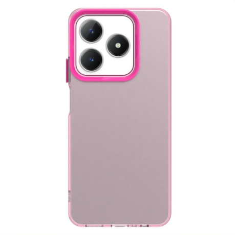 Противоударный чехол Candy Series для Realme C61/C63/Note 60/Note 60x - красный