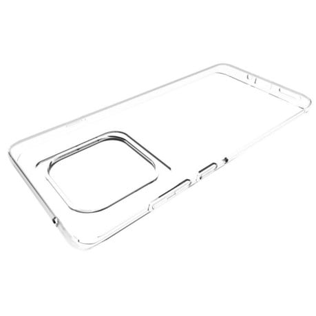 Силиконовый прозрачный чехол Waterproof Texture на Motorola Edge 60 Pro