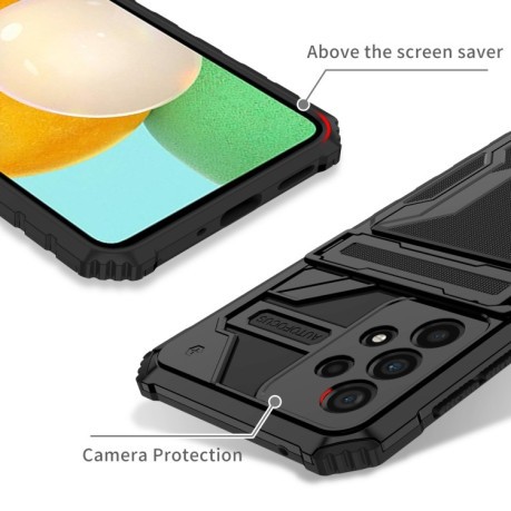 Противоударный чехол Armor Card для Samsung Galaxy A53 5G - черный