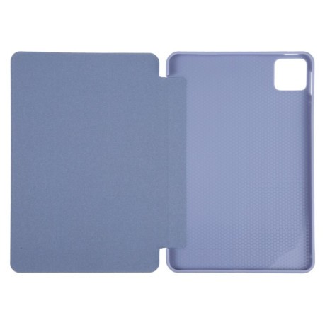 Чохол-книжка Three-fold Holder Flip на iPad Pro 13 2024 - фіолетовий
