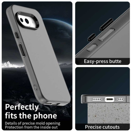 Противоударный чехол Candy Series для Google Pixel 9a - черный