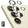 Захисне скло на камеру ENKAY Aluminium Samsung Galaxy S25 Ultra 5G - золоте