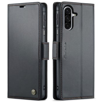 Чохол-книжка CaseMe 023 Butterfly Buckle Litchi Texture RFID Anti-theft Leather  для Samsung Galaxy A26 5G - чорний