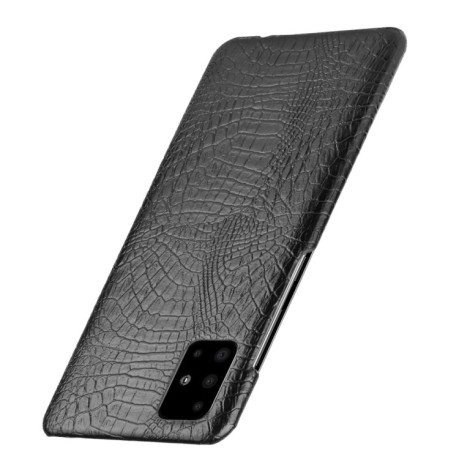 Ударопрочный чехол Crocodile Texture на Samsung Galaxy A51-черный