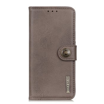 Чохол-книга Cowhide Texture на Samsung Galaxy S20 Ultra-хакі