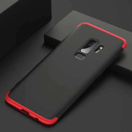 3D чехол GKK на Samsung Galaxy S9Plus- темно-красный