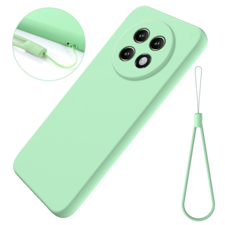 Силіконовий чохол Solid Color Liquid Silicone на Realme 13+ 5G/13 Pro 5G/13 Pro+ - зелений