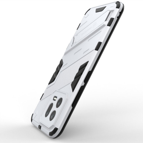 Противоударный чехол Punk Armor для Xiaomi 13 - белый