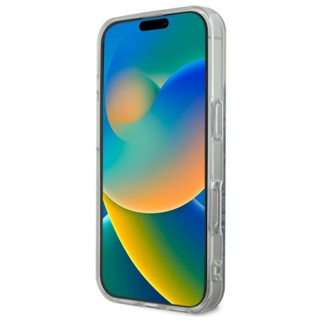 Оригінальний чохол Guess IML 4G MagSafe для iPhone 16 Pro - Blue