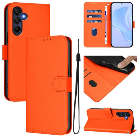 Чохол-книжка Skin Feel S-type  для Samsung Galaxy A26 5G - помаранчевий
