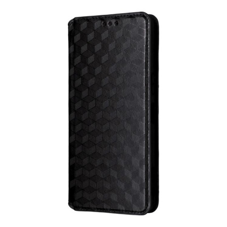Чехол-книжка Cubic Grid Calf Texture для OnePlus 13T - черный