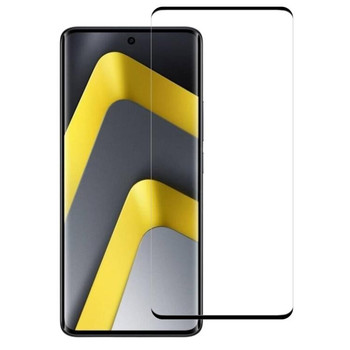 Защитное стекло 9H HD 3D Curved (Edge Glue) на Xiaomi Poco M8 Pro 5G