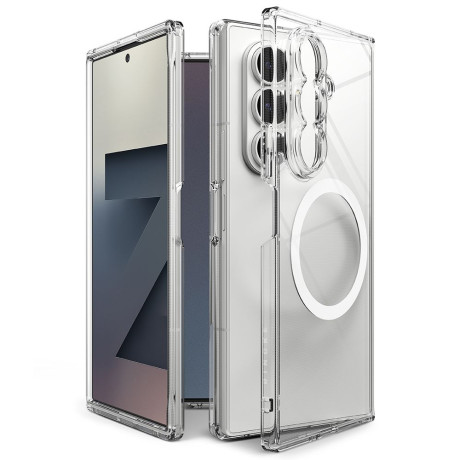 Оригінальний чохол Ringke Fusion Magnetic з MagSafe на Samsung Galaxy Fold 7 - Clear