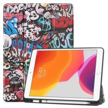 Чехол- книжка Colored Drawing на iPad 9/8/7 10.2 (2019/2020/2021) -Graffiti