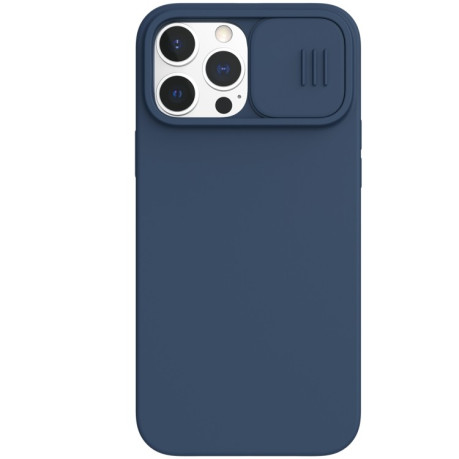 Чоловічий протиударний чохол NILLKIN CamShield (MagSafe) для iPhone 13 Pro - синій