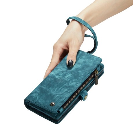 Чохол-гаманець CaseMe 008 Series на Samsung Galaxy S23 Ultra 5G - синій