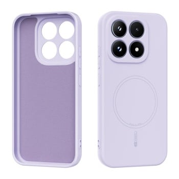 Чехол из жидкого силикона ABEEL с MagSafe на Xiaomi 17 — лиловый/фиолетовый