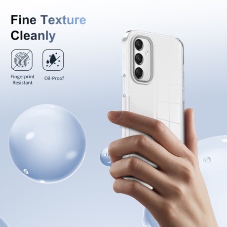 Противоударный чехол Anti-slip Clear Acrylic Hybrid для Samsung Galaxy A16 5G - прозрачный