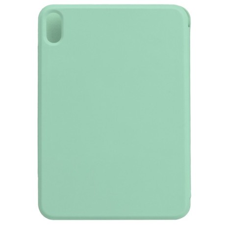 Магнітний чохол-книжка Ultra-thin Non-buckle на iPad mini 6 - світло-зелений