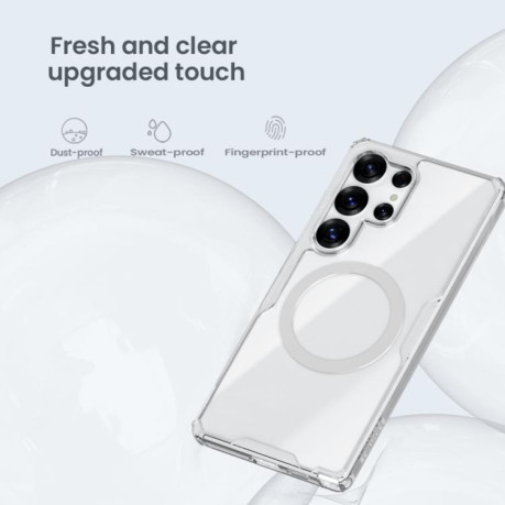 Чохол NILLKIN Ultra Clear Magsafe для Samsung Galaxy S25 Ultra 5G - прозорий