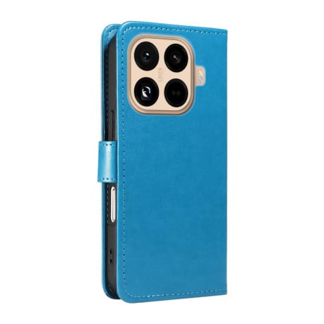 Чехол-книжка Cat Embossing Pattern на Xiaomi 15T Pro 5G EU 173mm - синий