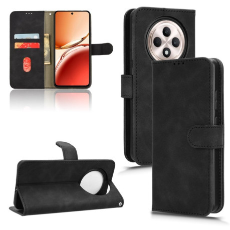 Чехол-книжка Retro Skin Feel Business Magnetic на OPPO Reno12 F/12 FS 5G - черный
