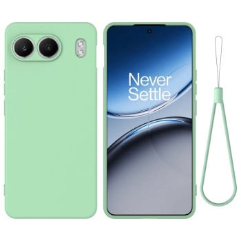 Силіконовий чохол Solid Color Liquid Silicone на OnePlus Nord 4 Pro XL - зелений