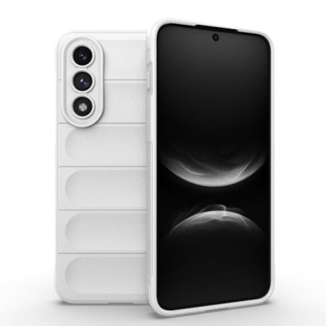 Силиконовый чехол Magic Flannel на OnePlus Ace 5 Ultra 5G / Nord 5 - белый