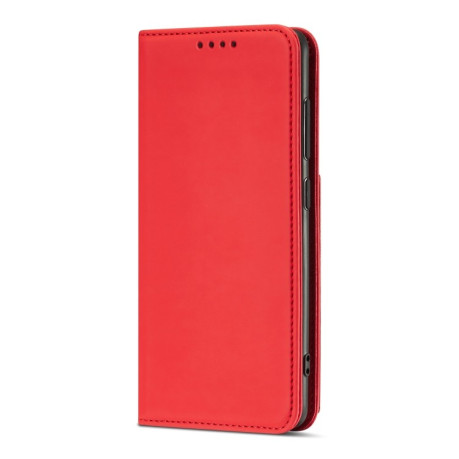 Чехол-книжка Strong Magnetism на Samsung Galaxy M32/A22 4G - красный