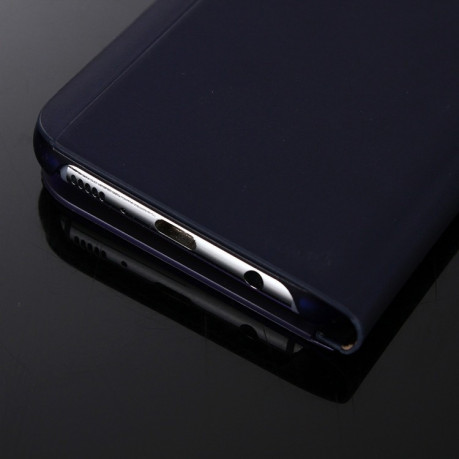 Чехол- книжка Clear View на Samsung Galaxy S8+Plus/G955 Electroplating Mirror-фиолетовый