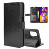 Чехол-книжка Texture Single Fold на Samsung Galaxy M31s - черный