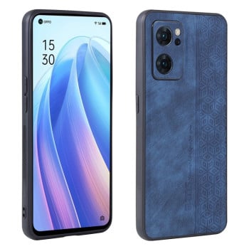 Чехол AZNS с 3D-тиснением и мягким покрытием Skin Feel на OPPO Reno7 5G Global/ Find X5 Lite/OnePlus Nord CE2 5G  - синий