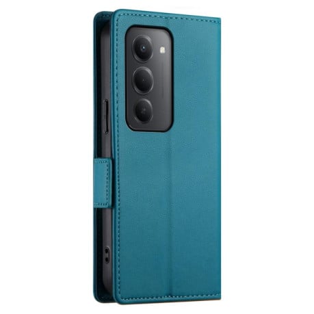 Чохол-книжка Side Buckle Magnetic Frosted Leather на Xiaomi Redmi 15 5G / 4G EU 171mm - синій