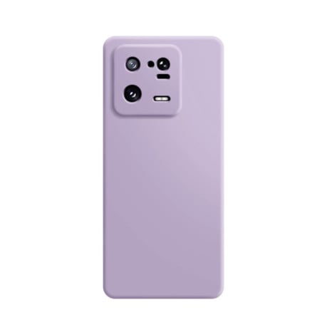 Противоударный чехол Imitation Liquid Silicone для Xiaomi 13 Pro - фиолетовый