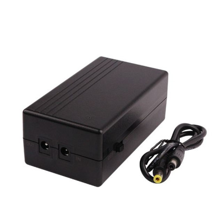Безперебійник для роутера WGP WiFi Router з виходом 12V 2A Mini UPS Backup Power(12000 mAh)-чорний