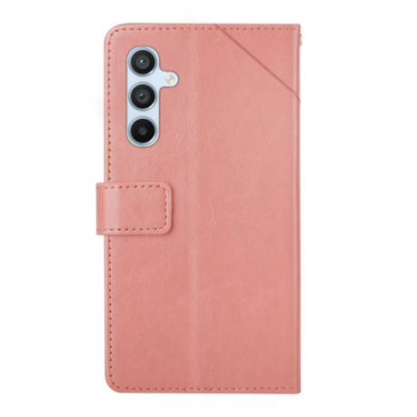 Чехол-книжка Y-shaped Pattern для Samsung Galaxy M15 5G - розовый