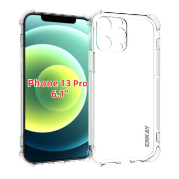 Противоударный чехол ENKAY Clear для iPhone 13 Pro - прозрачный