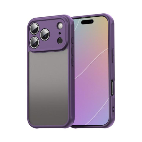 Чехол Fan Dun Series TPU Hybrid PC на iPhone 17 Pro - фиолетовый