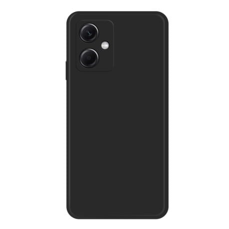 Противоударный чехол Imitation Liquid Silicone для Xiaomi Redmi Note 12 China- черный