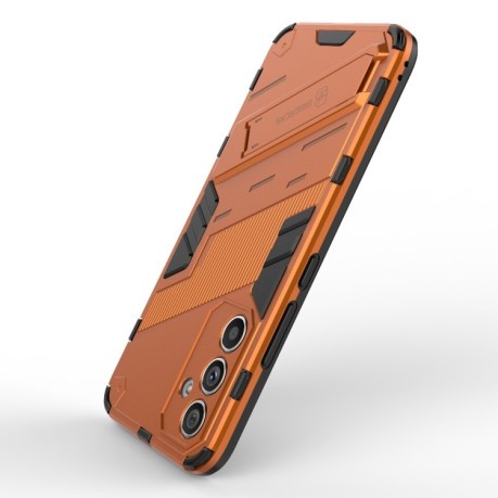 Противоударный чехол Punk Armor для Samsung Galaxy A54 5G - оранжевый