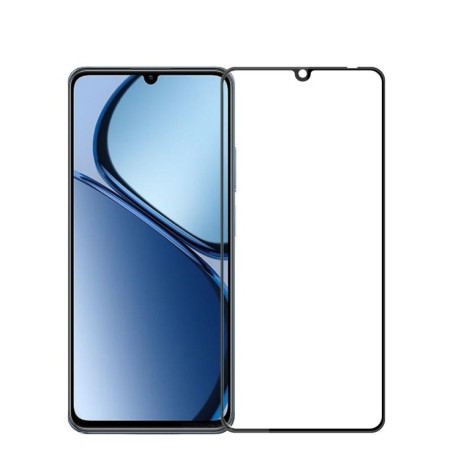 Захисне скло PINWUYO 9H 3D Full Screen на For Realme C61/C63 - чорне