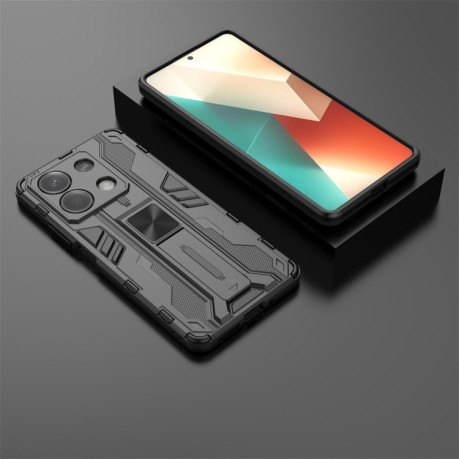 Противоударный чехол Supersonic для For Redmi Note 13  - черный