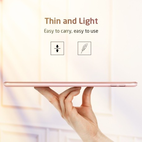 Чехол- книжка ESR Yippee Color Series Slim Fit на iPad Mini 5 2019- розовое золото