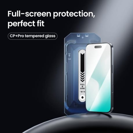 Защитное стекло Nillkin (CP+PRO) на iPhone 17 Pro Max - черный