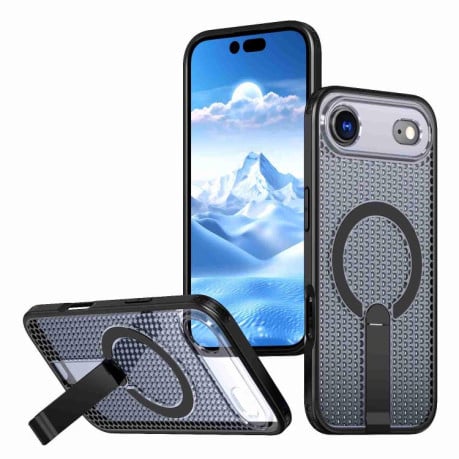 Чехол kalebol Honeycomb Cooling с MagSafe и подставкой на iPhone Air - черный