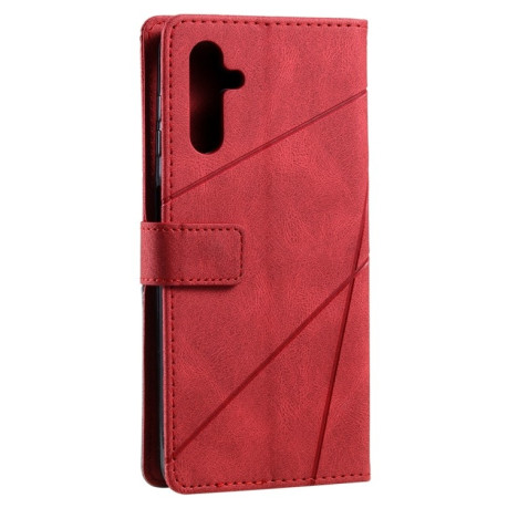 Чохол-книжка Skin Feel Splicing для Samsung Galaxy A14 5G - червоний