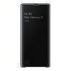 Оригинальный чехол-книжка Samsung Clear View Cover для Samsung Galaxy S10 Plus black (EF-ZG975CBEGRU)
